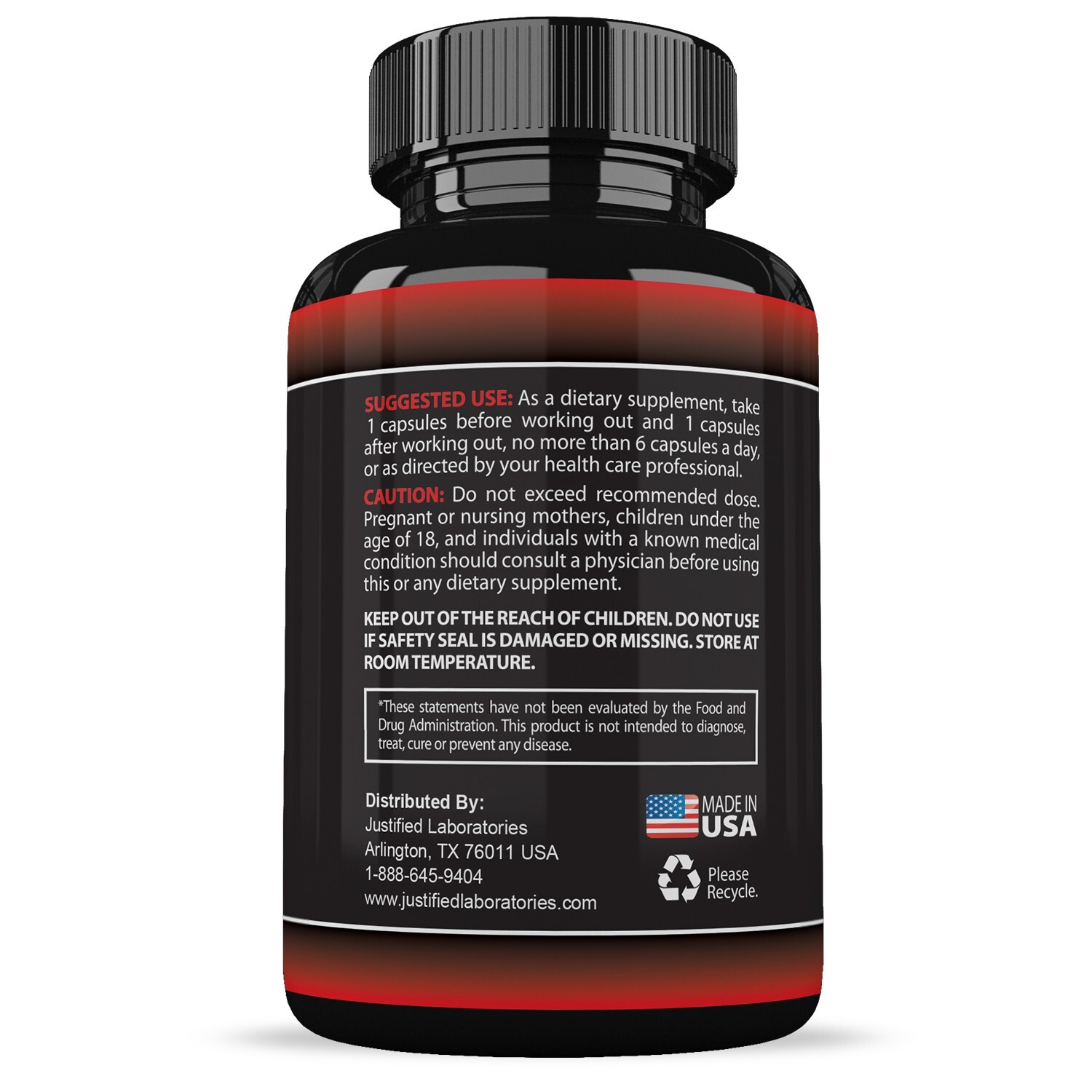 Xtreme 5000 Extreme Arginine Nitric Oxide Strength Endurance Recovery 10 Bottles