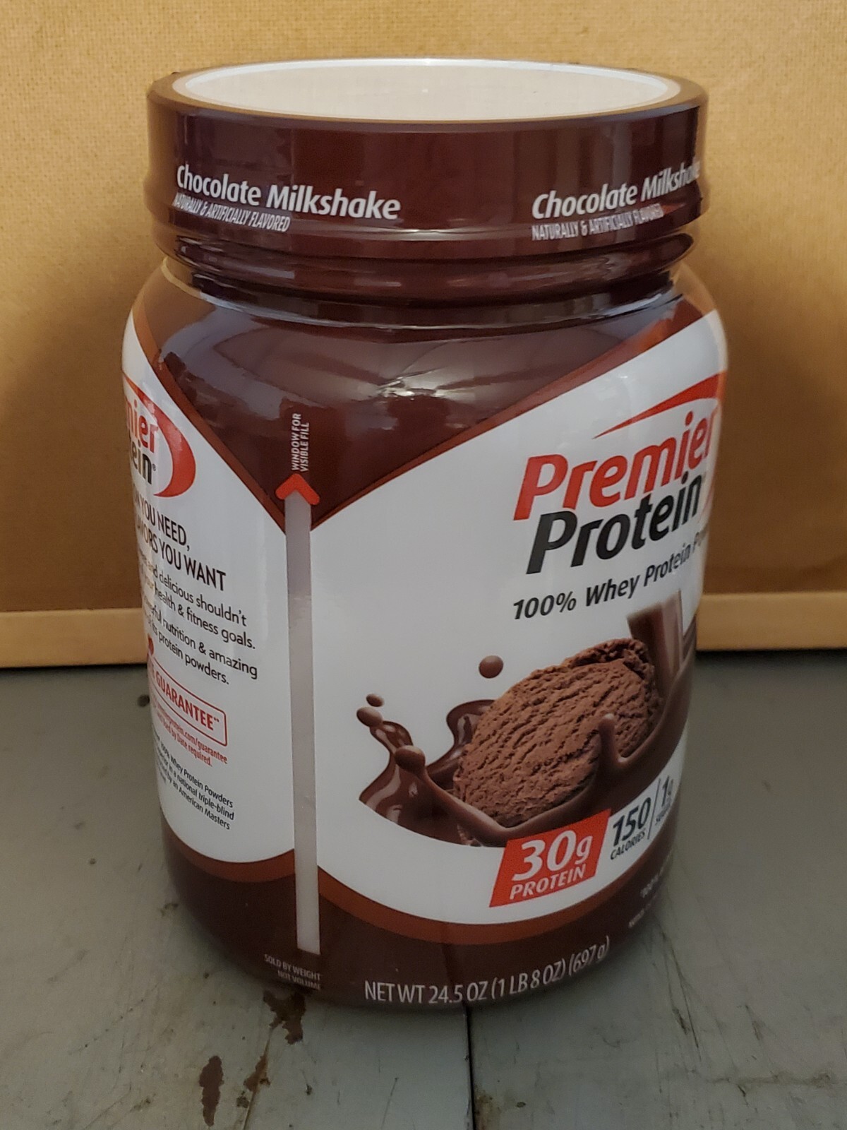 (BB 12/26) Premier Protein 100% Whey Protein Powder Chocolate Milkshake, 30g