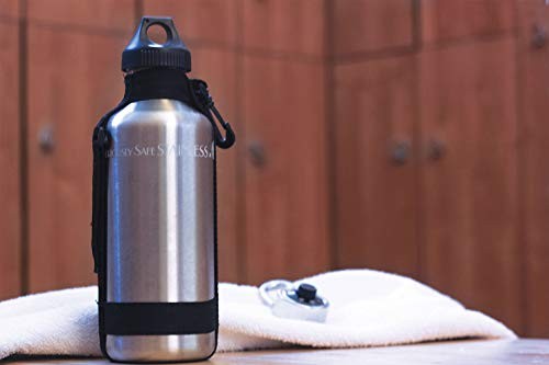 New Wave Enviro 40oz Stainless Steel Water Bottle with Strap