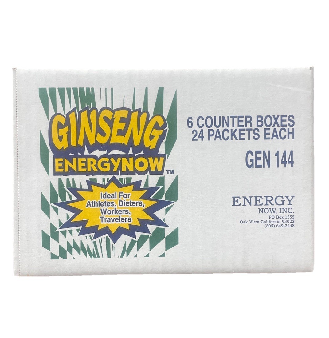 6 Boxes Of Energy Now Ginseng Herbal Supplements 144 Packs 3 Pills In Each Pack
