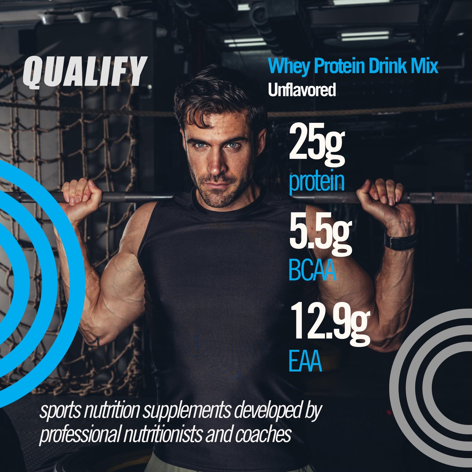 Unflavored Whey Protein Powder. Post Workout Recovery Drink, Gluten & Sugar F…