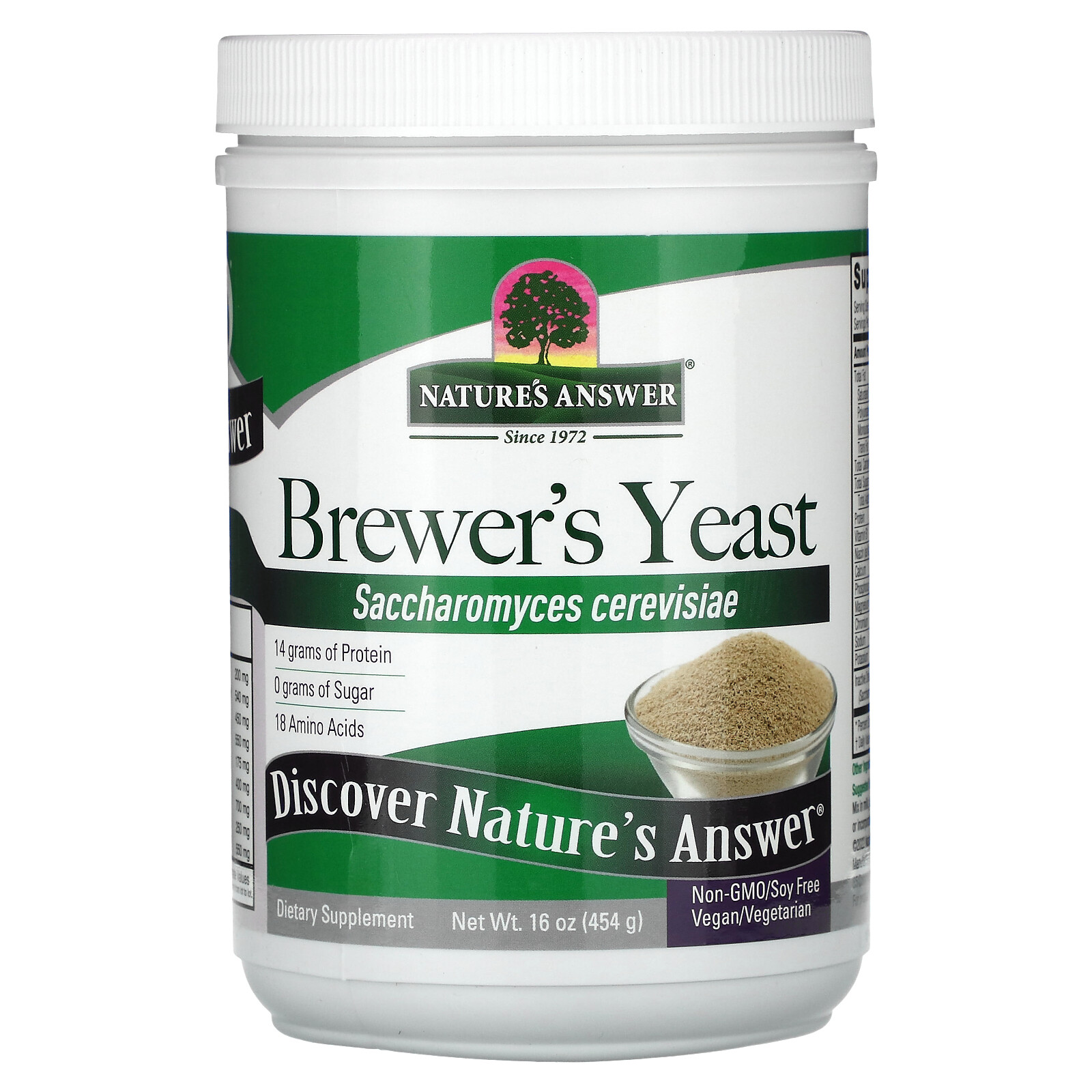 Brewer’s Yeast , 16 oz (454 g)