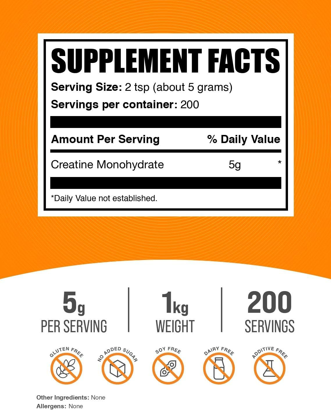 .Com Creatine Monohydrate Powder – Micronized Creatine Powder, Unflavored – Pure
