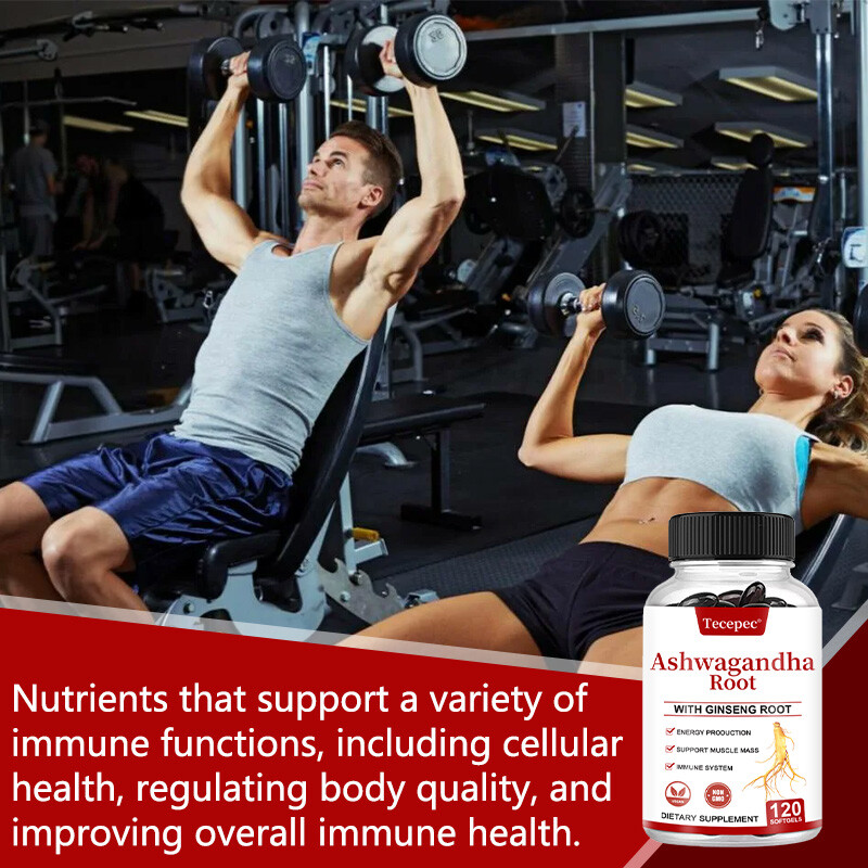 Ashwagandha Root with Ginseng Root Organic Male Herbal Supplement