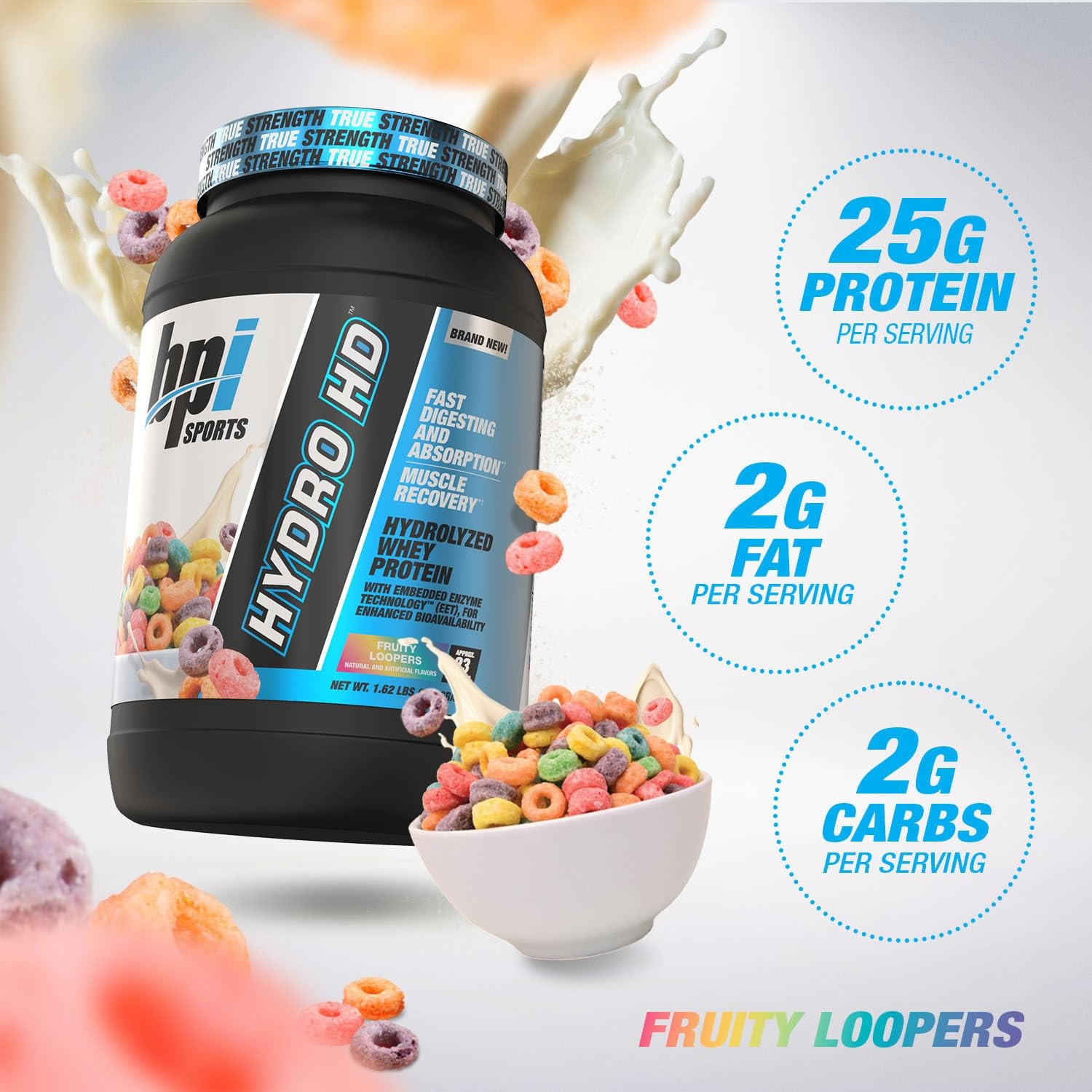 Bpi Sports Hydro Hd – 100 Hydrolyzed Whey Protein Powder – Muscle Growth