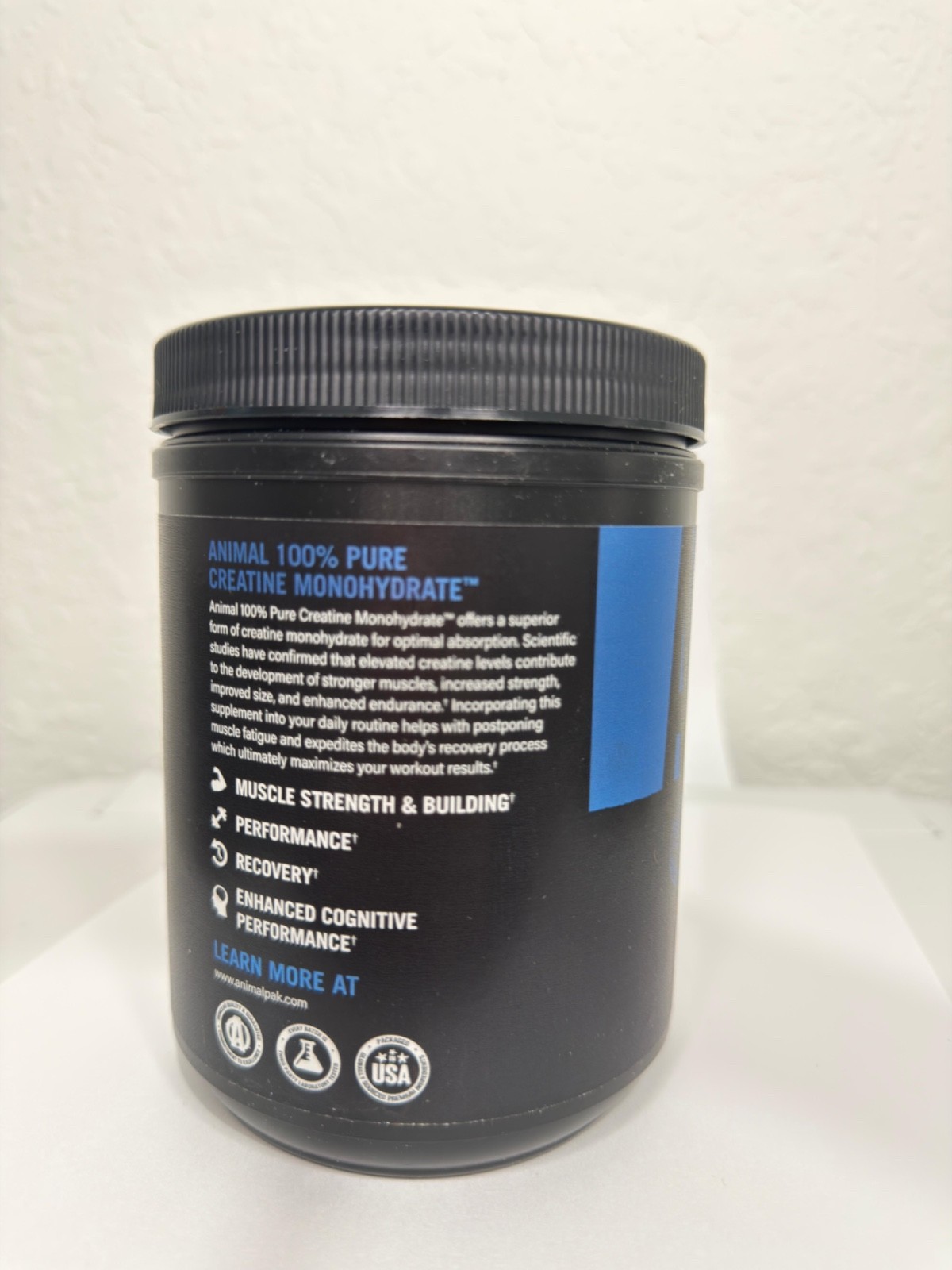 UNIVERSAL NUTRITION ANIMAL 100% PURE CREATINE MONOHYDRATE 300GR 60 SERV