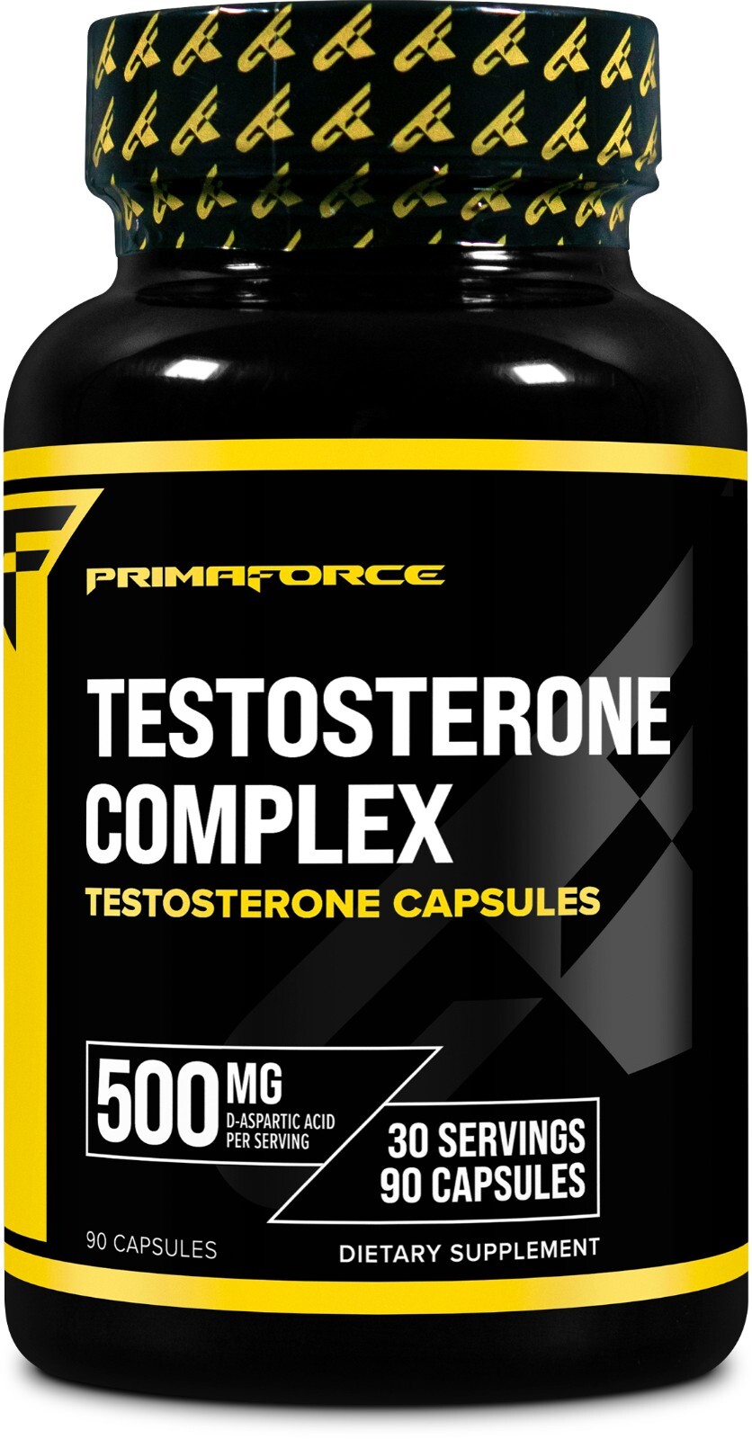 Primaforce T. Complex 90 Capsules, 500mg D-Aspartic Acid Per Serving
