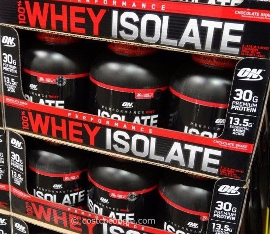 Optimum Nutrition 100% Whey Isolate Vanilla 2 pack of 4.5 lbs sports supplement