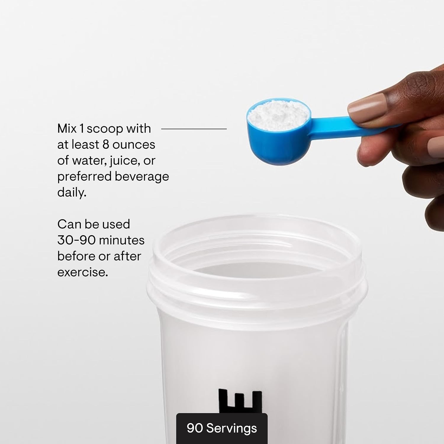 Micronized Creatine Monohydrate Powder – 90 Servings for Muscle & Mind Support