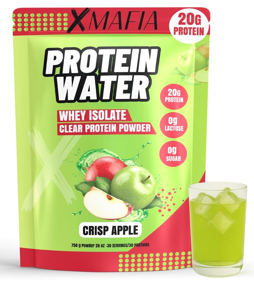 XMafia – Protein Water, Clear Protein Powder – 30 Servings, 20g Protein, 27 o…
