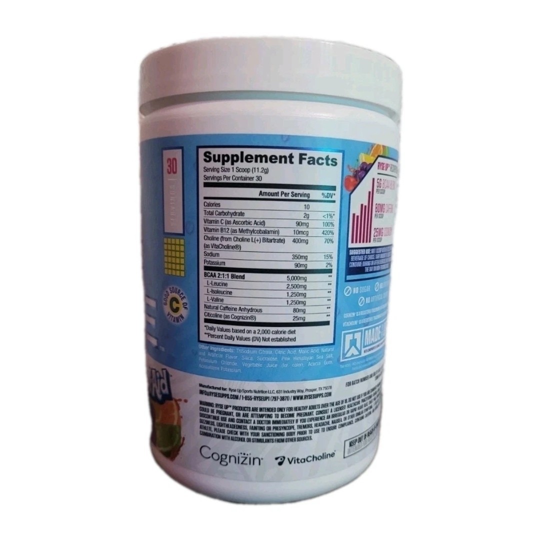 Ryse Element Series Kool-Aid BCAA Focus – Tropical Punch – Size: 11.7 oz