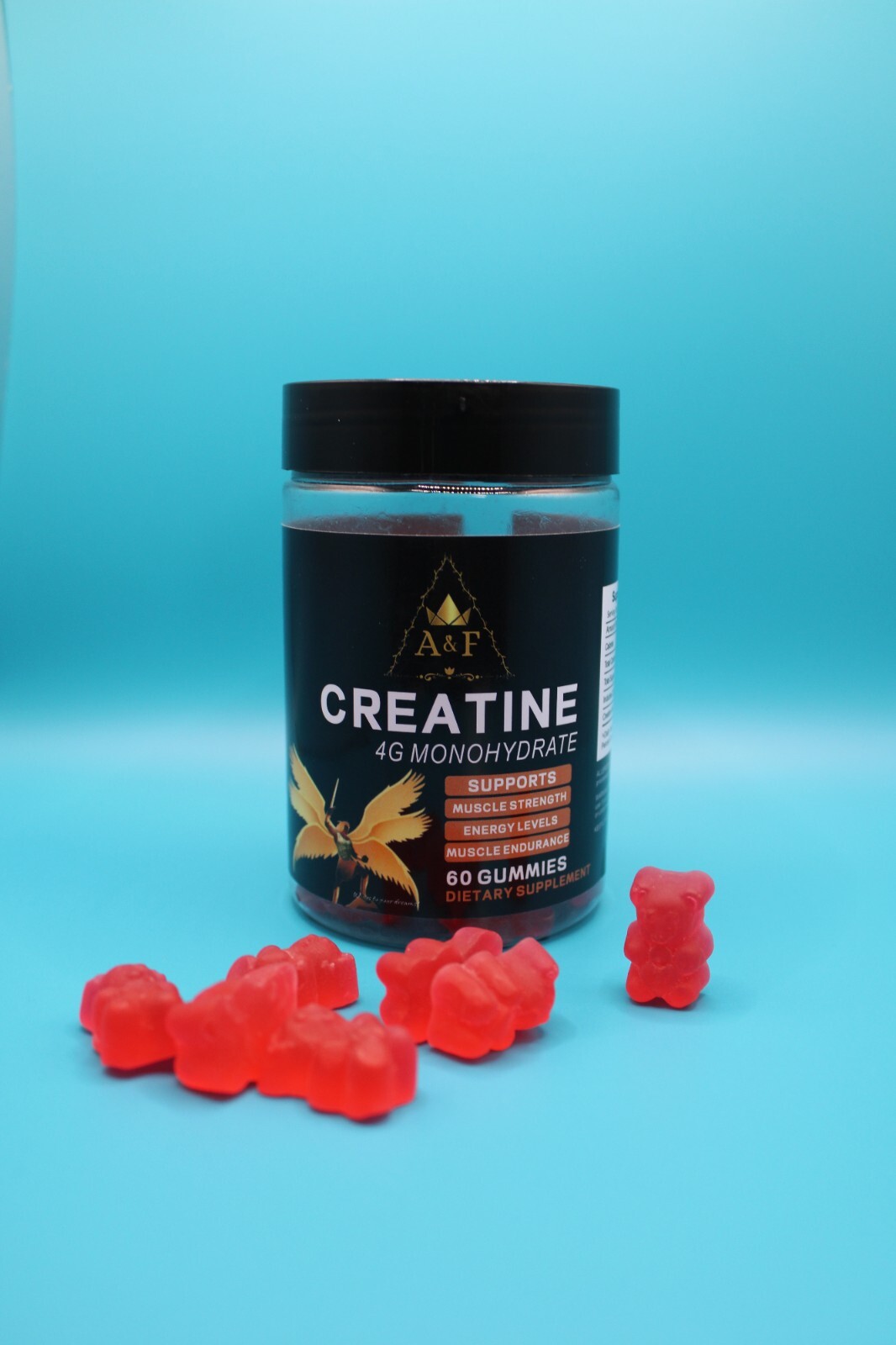 Creatine Monohydrate 4,000mg Gummies! Fast Summer Bod Time!!