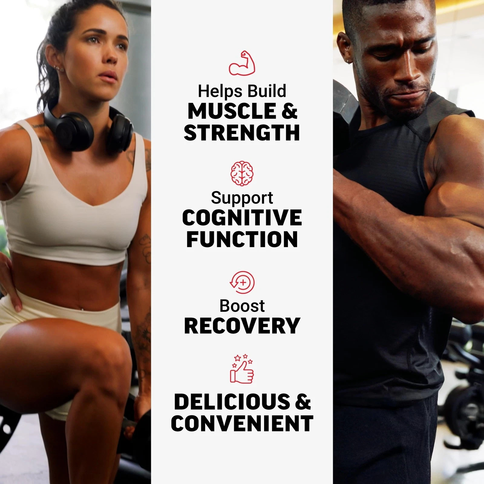 Force Factor Creatine Monohydrate Gummies, NSF Certified,5g Dose for Men & Women
