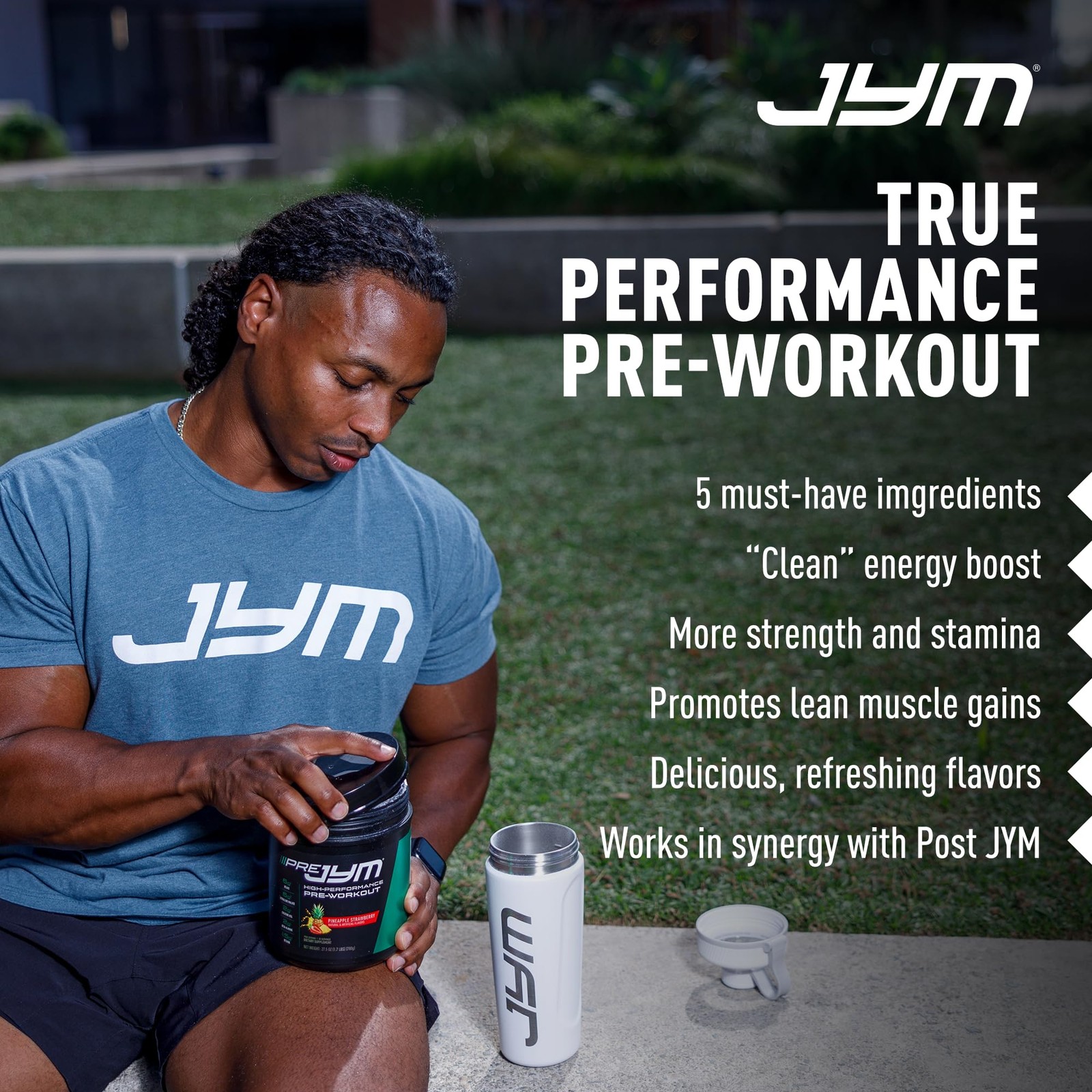 Jym Supplement Science Pre Jym 30 Servings – Orange Mango Pre30Om300