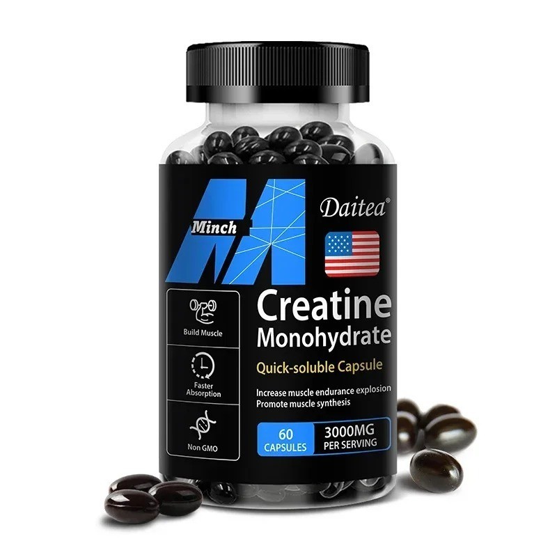 Creatine Monohydrate 3000mg Per Serving Pre Workout Muscle Support No Extra Char