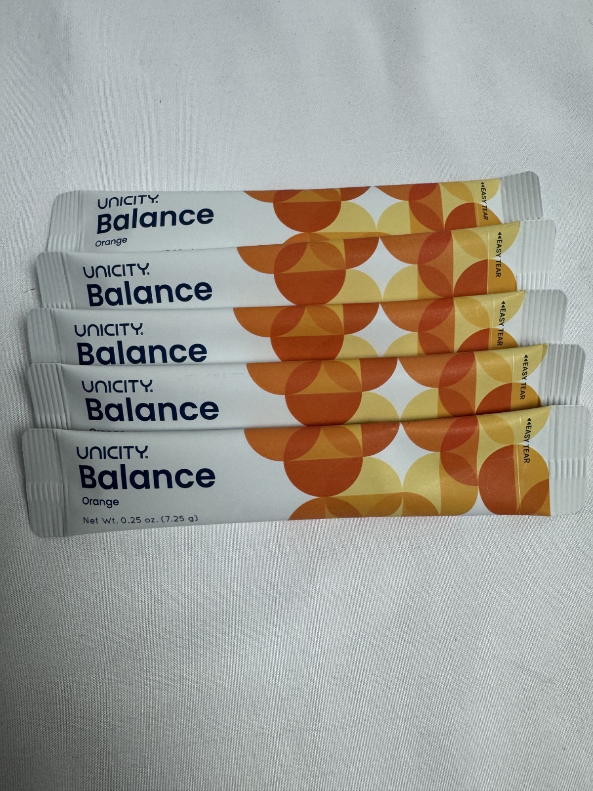 Unicity Balance Orange Fiber Drink Mix 5 Pack Blood Sugar Support Supplement NEW