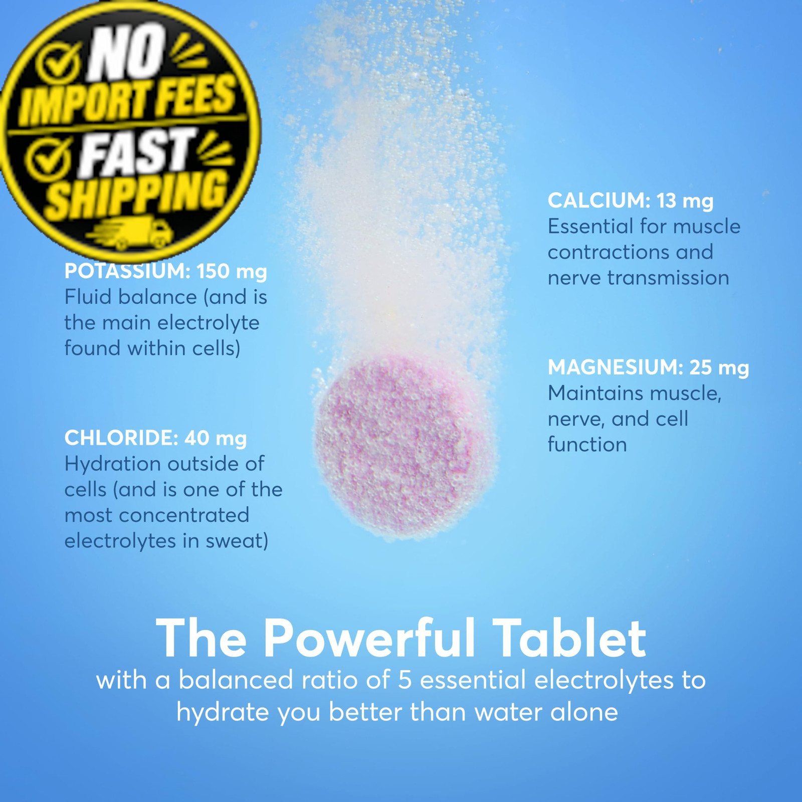 Nuun Sport Electrolyte Tablets, Gluten Free & Vegan, 40 Count (Pack of 1)