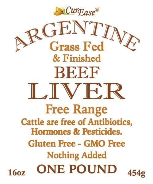 CurEase Argentine Grass Feed Beef Liver Powder Undefatted Desiccated dried