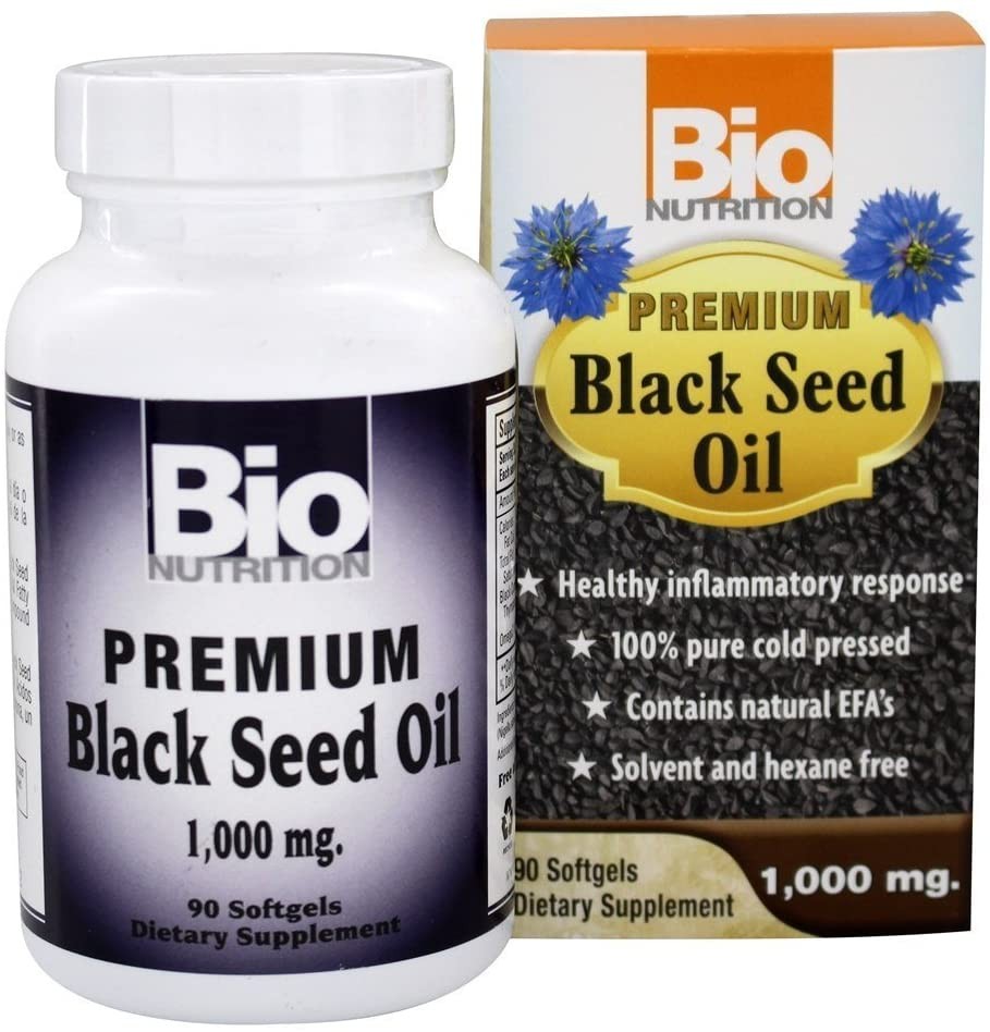 Bio Nutrition Black Seed Oil, 90 Softgels