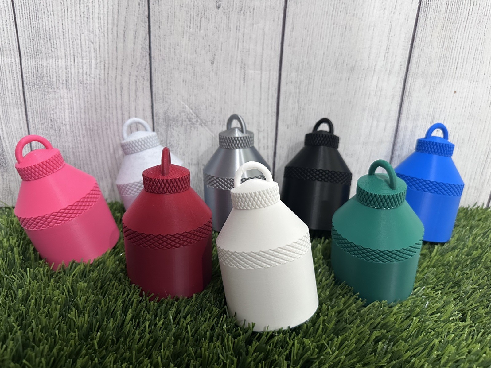 30g Protein Powder Container Keychain | Portable Supplement Storage | funnel