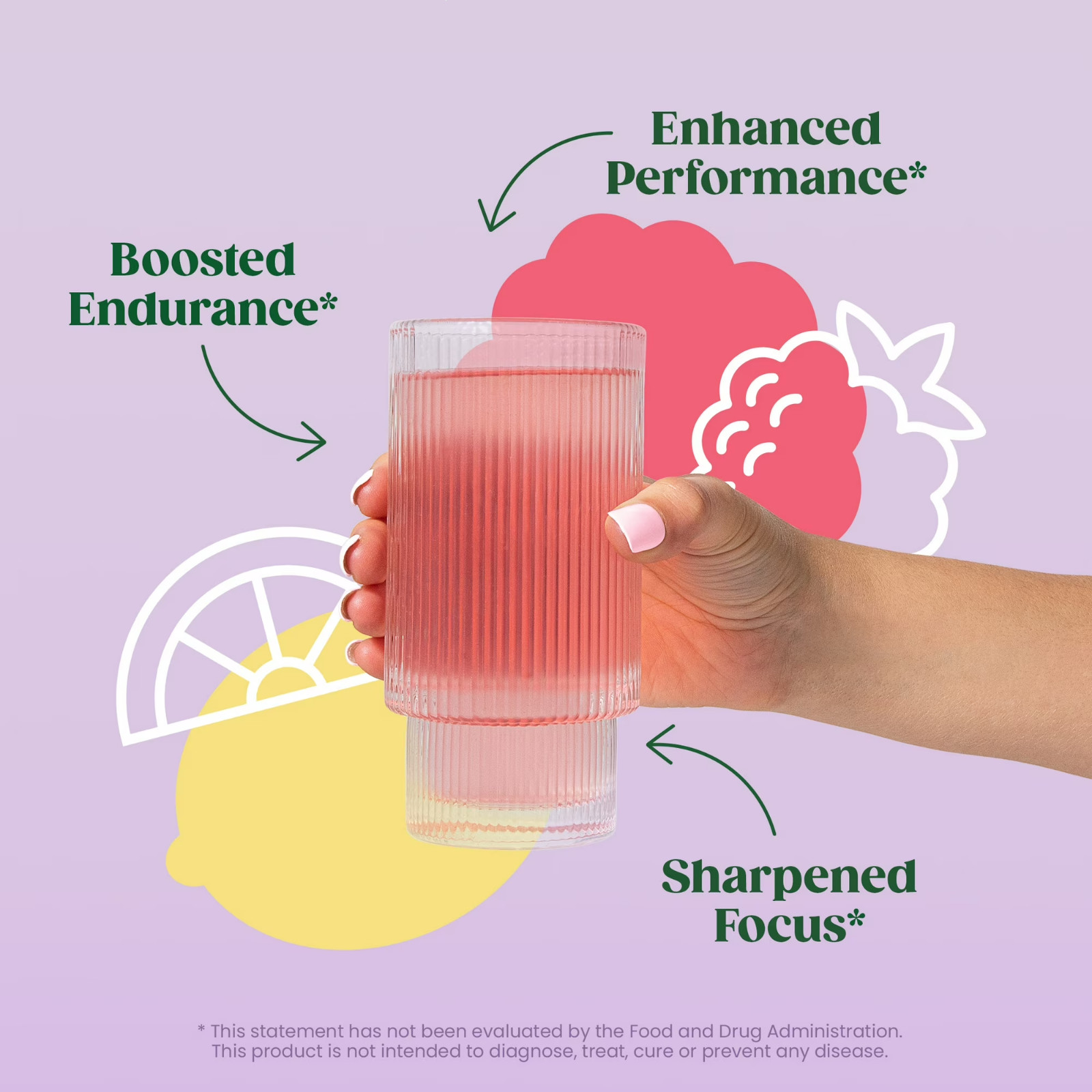 Bloom Nutrition High Energy Pre-Workout, Raspberry Lemonade Flavor, 25 Servings