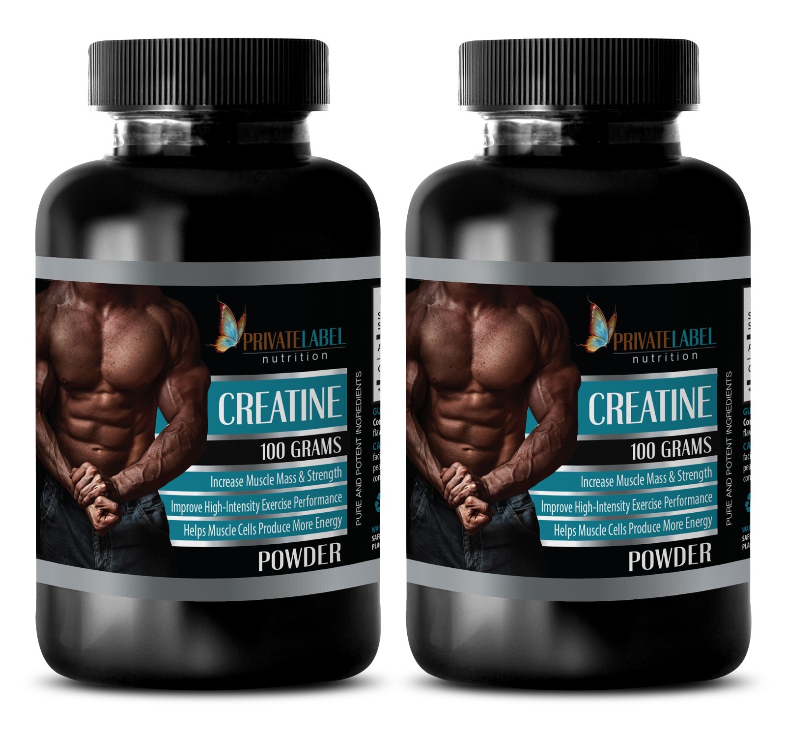 Testosterone booster diet – CREATINE 100G – creatine free preworkout – 2 Bottles