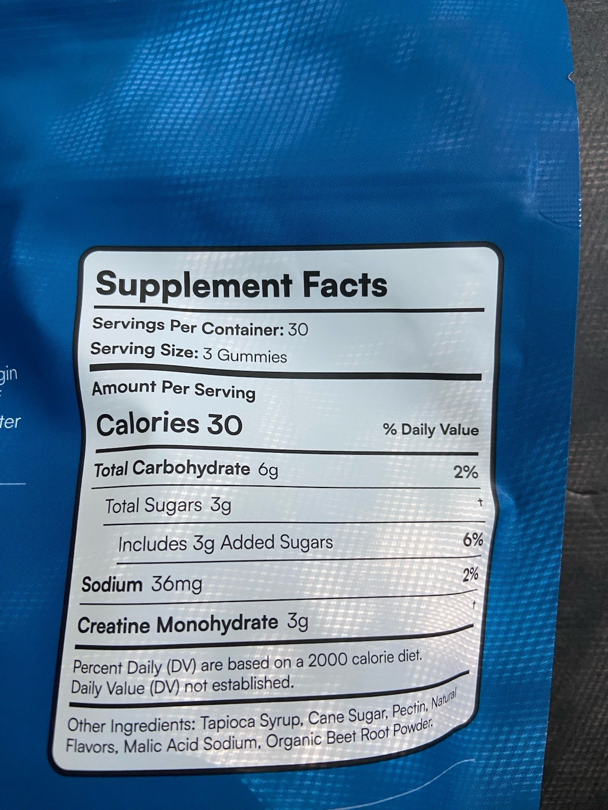 Creatine Monohydrate Gummy Watermelon, 1 Month Supply By OMNI
