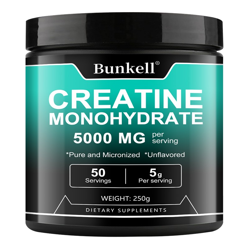 Creatine Monohydrate Pure Powder 5000mg Micronized by Bunkell *Unflavored