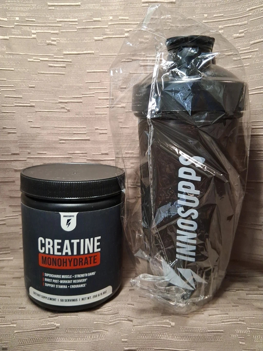 Innosupps Inno Supps Creatine drink mix 50 Servings 8.8oz w/shaker bottle NEW