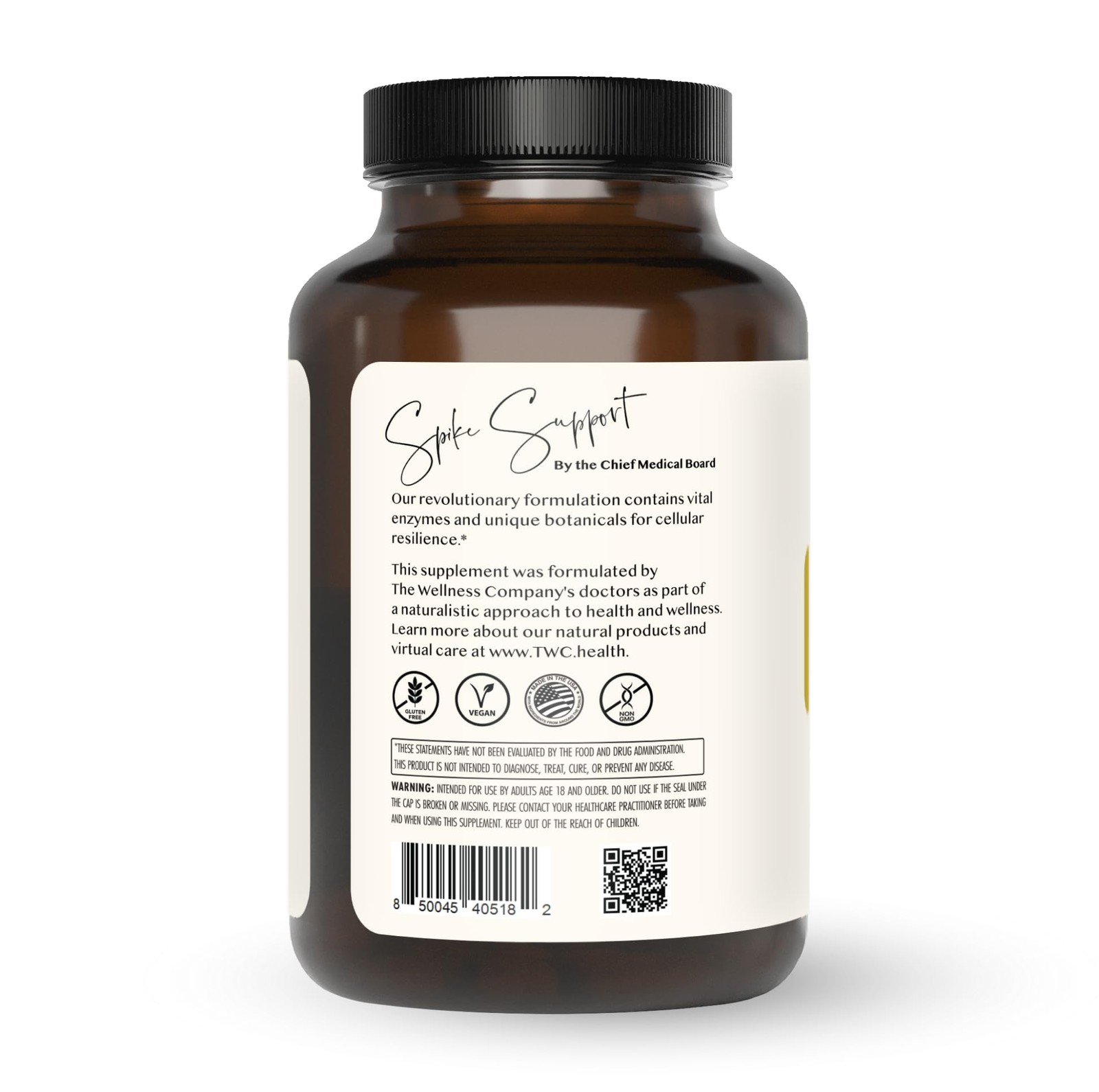 The Wellness Company Spike Support – Detox, Immune Health, Blood Flow, Anti-Clot