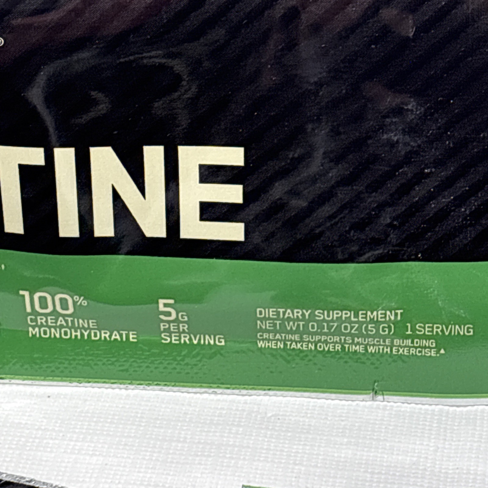 23 X OPTIMUM NUTRITION MICRONIZED CREATINE POWDER SINGLE SERVE TRAVEL PACK (B95