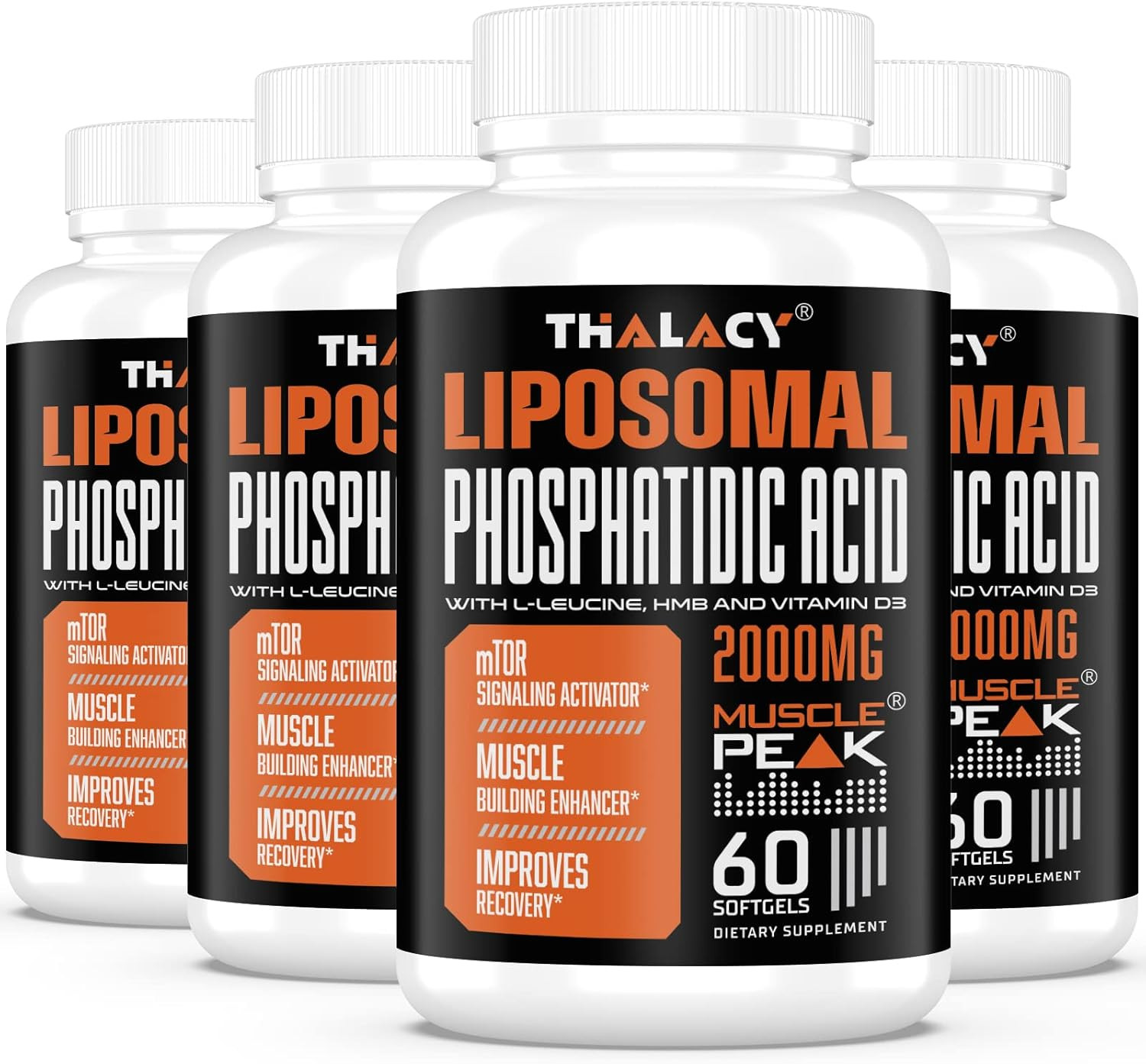 2000Mg Liposomal Phosphatidic Acid Muscle Builder (PA), High Absorption Muscle B