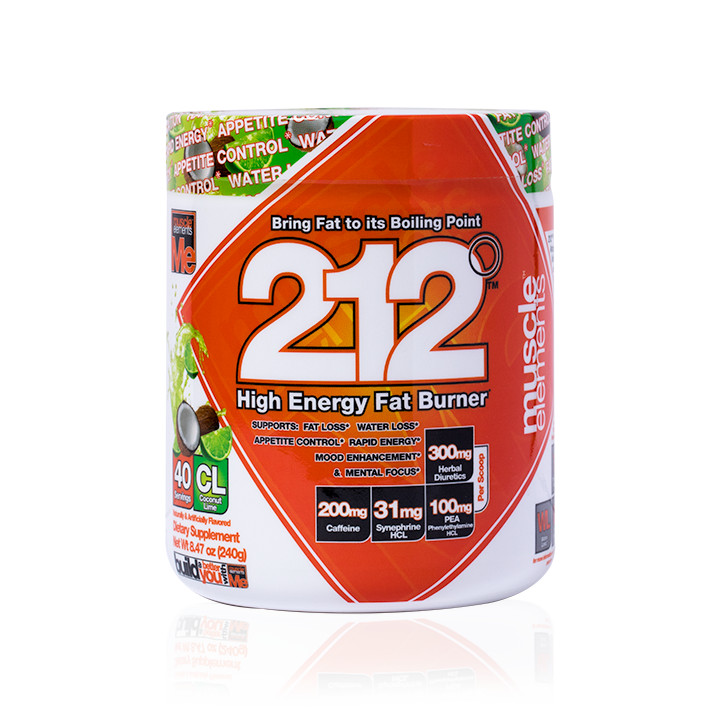 Muscle Elements 212° Weight Loss ENERGY – COCONUT LIME, 40 Servings