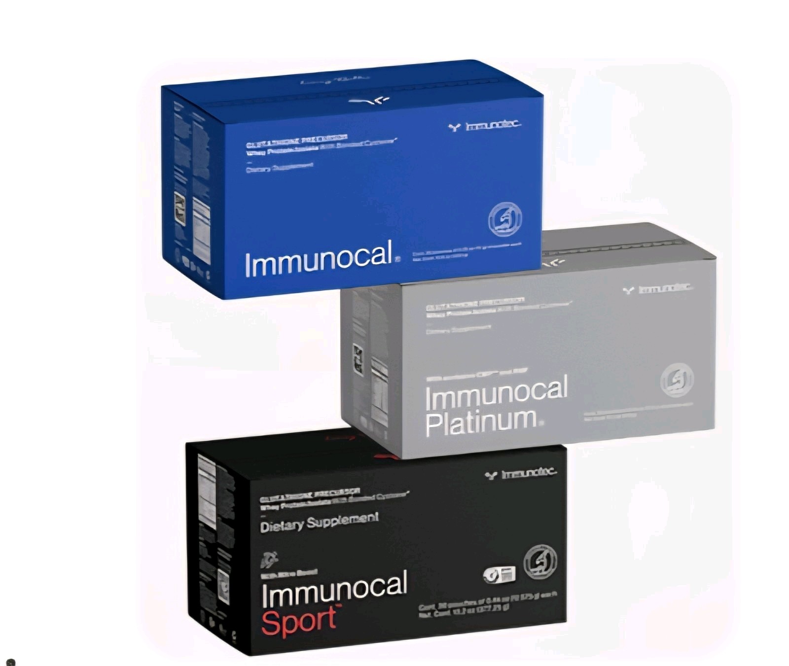 Combo Pack 3 Box IMMUNOCAL SPORT, Platinum & Classic Blue EXP: 09/2027 SALE!