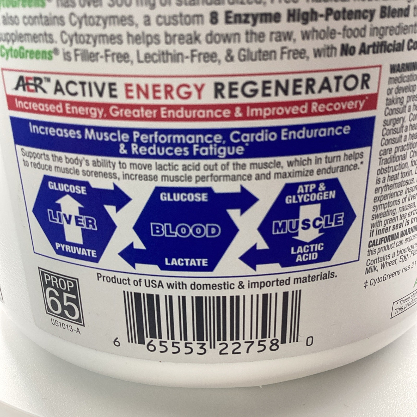 CYTOGREENS Allmax CytoGreens Super Green Powder 14 Servings Chocolate 11/26