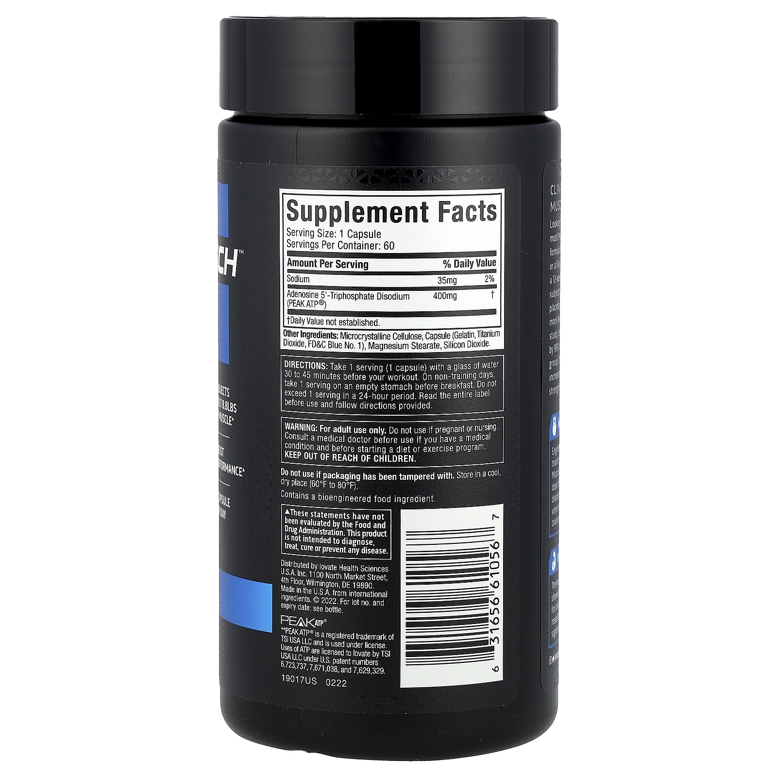 Platinum Muscle Builder, 60 Rapid-Release Capsules