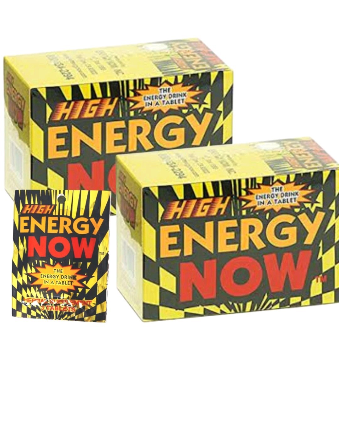 2 High Energy Now Herbal Supplements 48 Packs 3 Pills In Each Pack