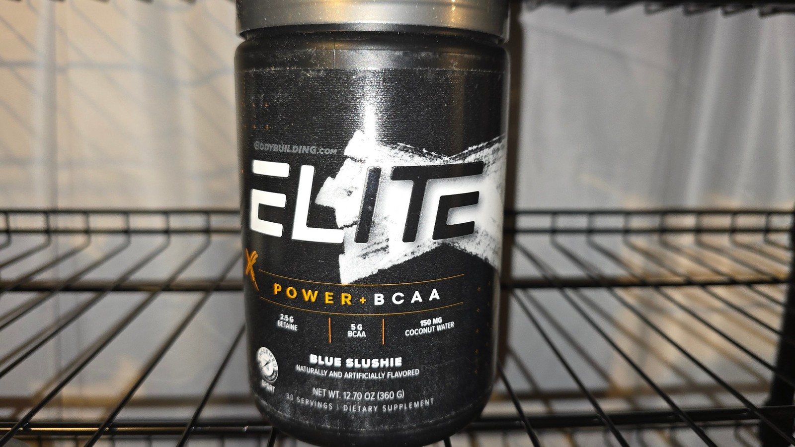 Bodybuilding.com Elite X Power BCAA Blue Slushie Creatine Exp 03/27