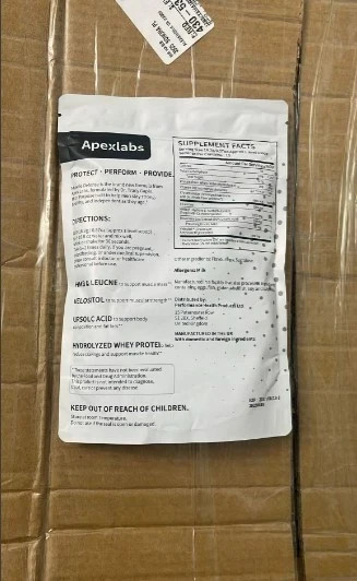 Apex Labs Muscle Defense Dietary Supplement, Vanilla, New, 8.57 Oz – 15 Servings