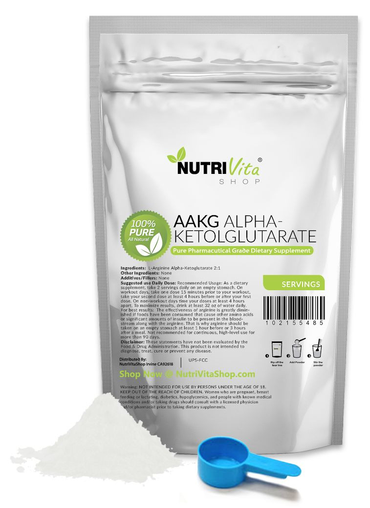 250g (8.8 oz) NEW 100% AAKG POWDER L-ARGININE ALPHA-KETOGLUTARATE PHARMACEUTICAL