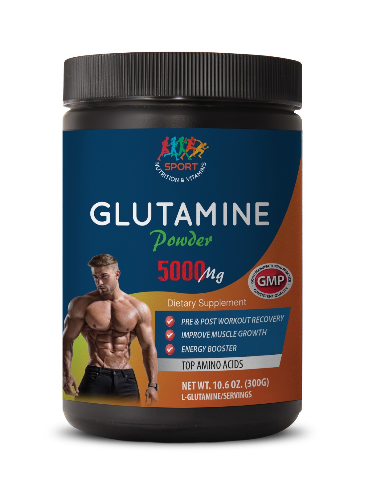 l glutamine supplement – GLUTAMINE POWDER 5000mg – digestive support 1B