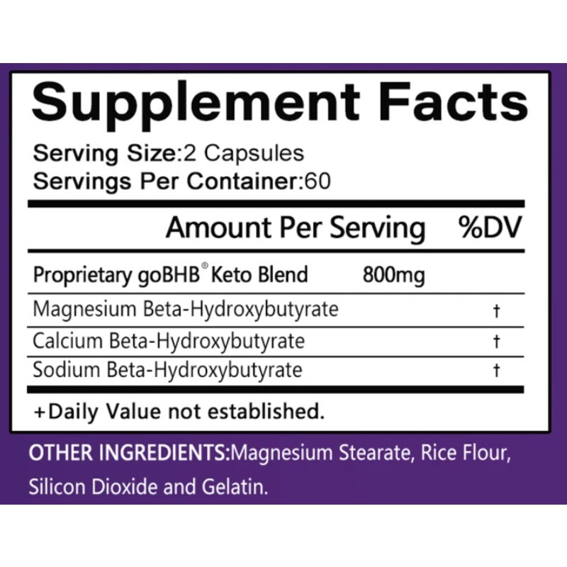 Keto 800 Mg Boosts Energy Levels for Weight Loss