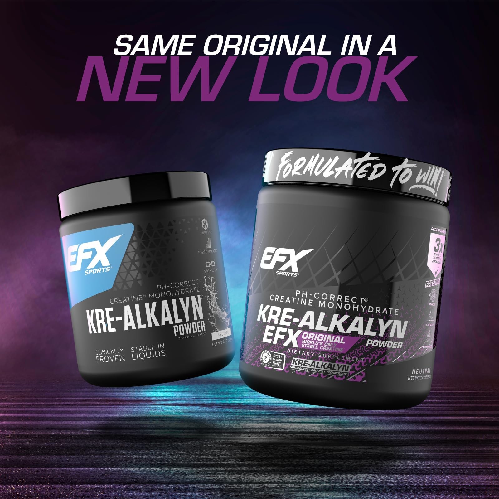 EFX Sports Kre-Alkalyn EFX Powder | pH Correct Creatine Monohydrate Powder Su…