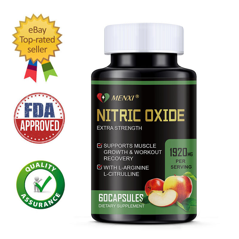Nitric Oxide L-Arginine Pre Workout+Testosterone Booster,Multivitamin Men,Test