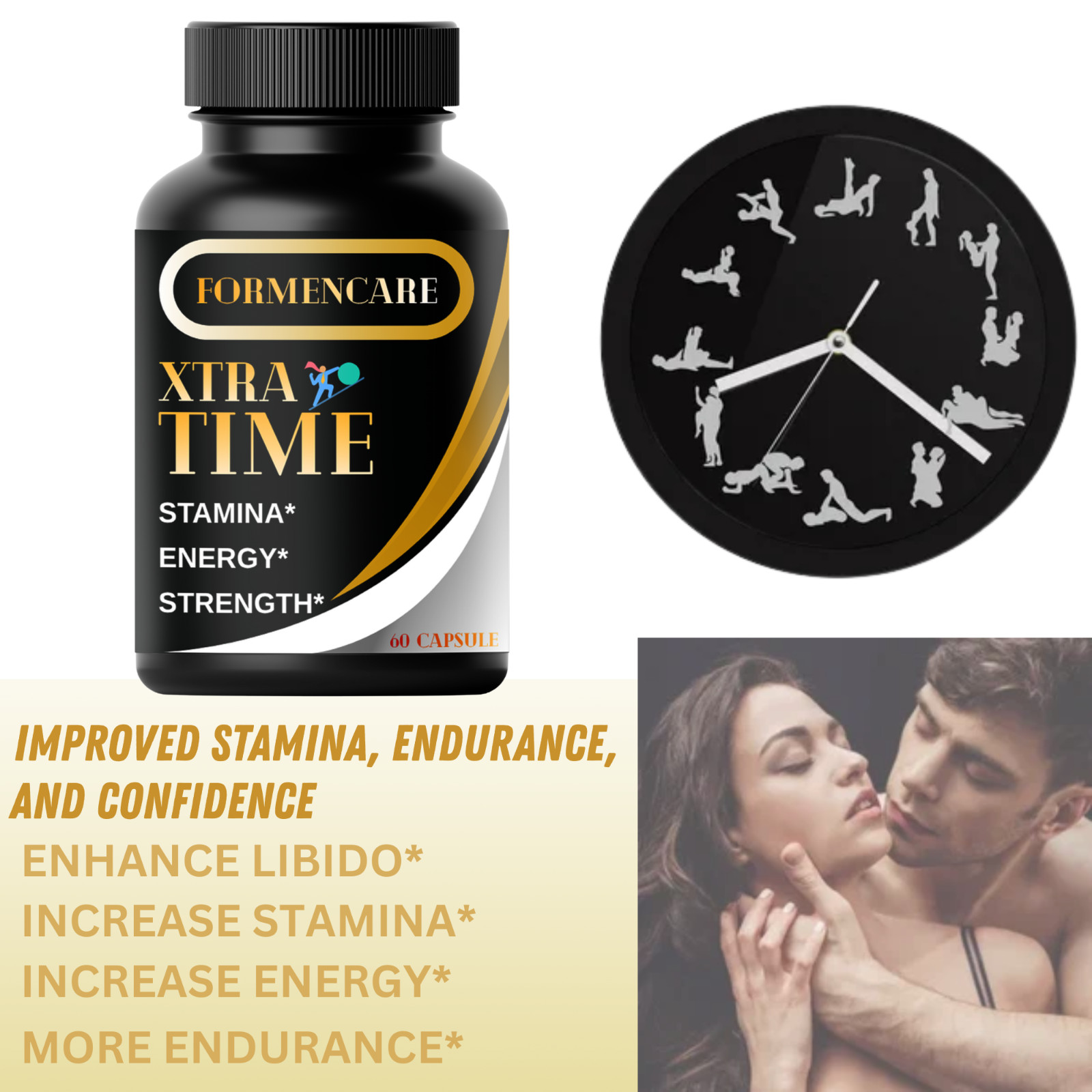Erect-Man Extreme Potency Male Enhancement Pill! Last up to 3 Days! – 60 Pills !