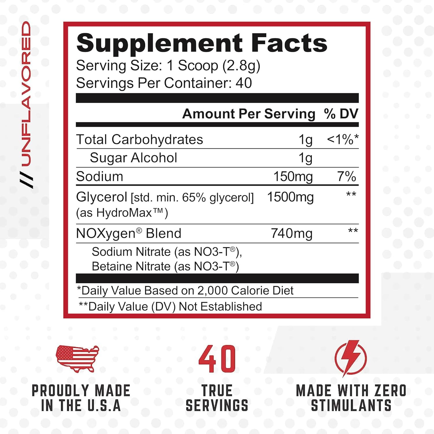 Noxygen Powder Pre-Workout Accelerator | Nitric Oxide Booster & Oxygen Amplifier