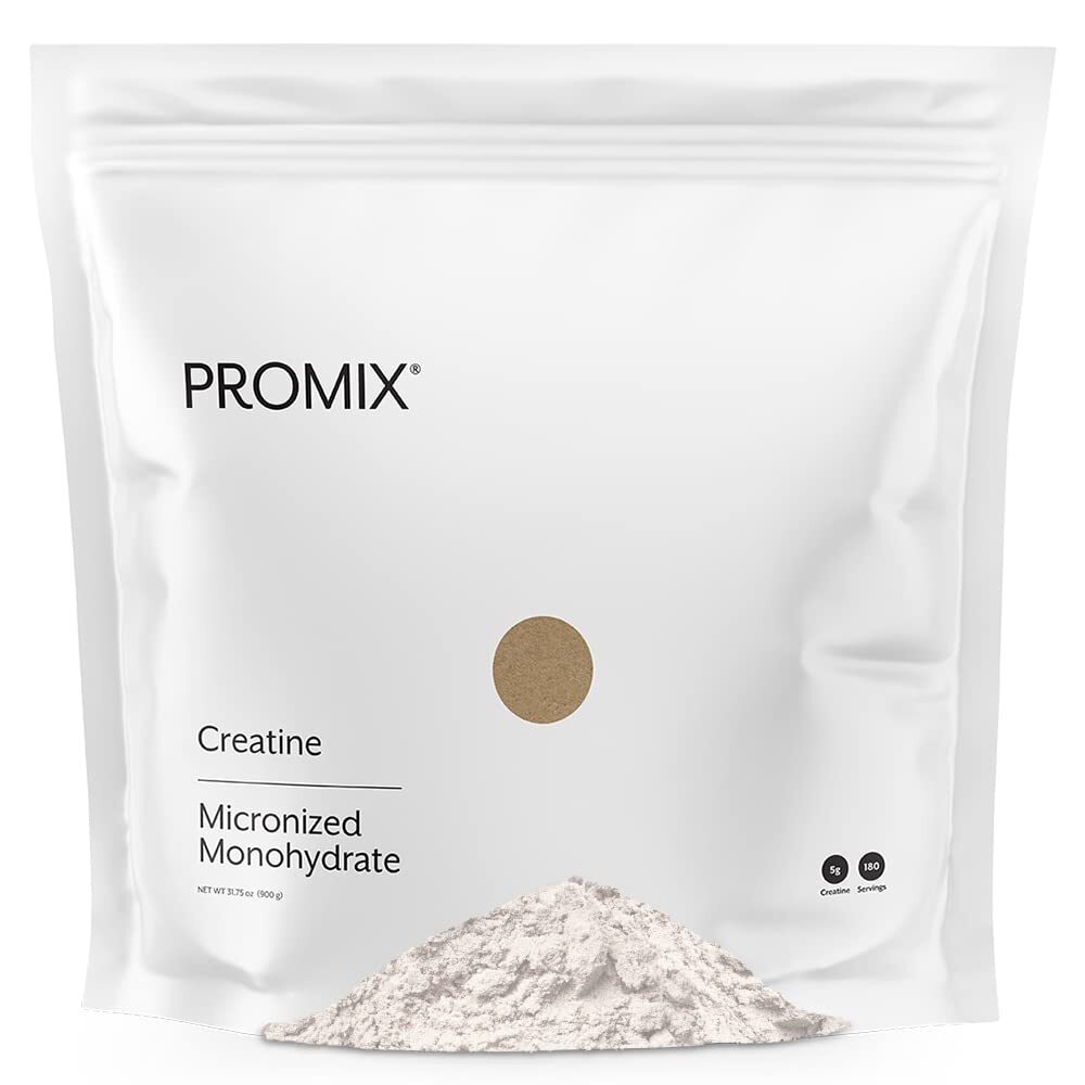 ProMix Creatine Monohydrate Powder Unflavored 5g 180 Servings Muscle Strength