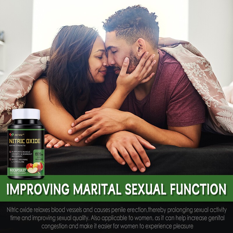 Extra Strength Nitric Oxide & Circulation Booster | L-Arginine, L-Citrulline