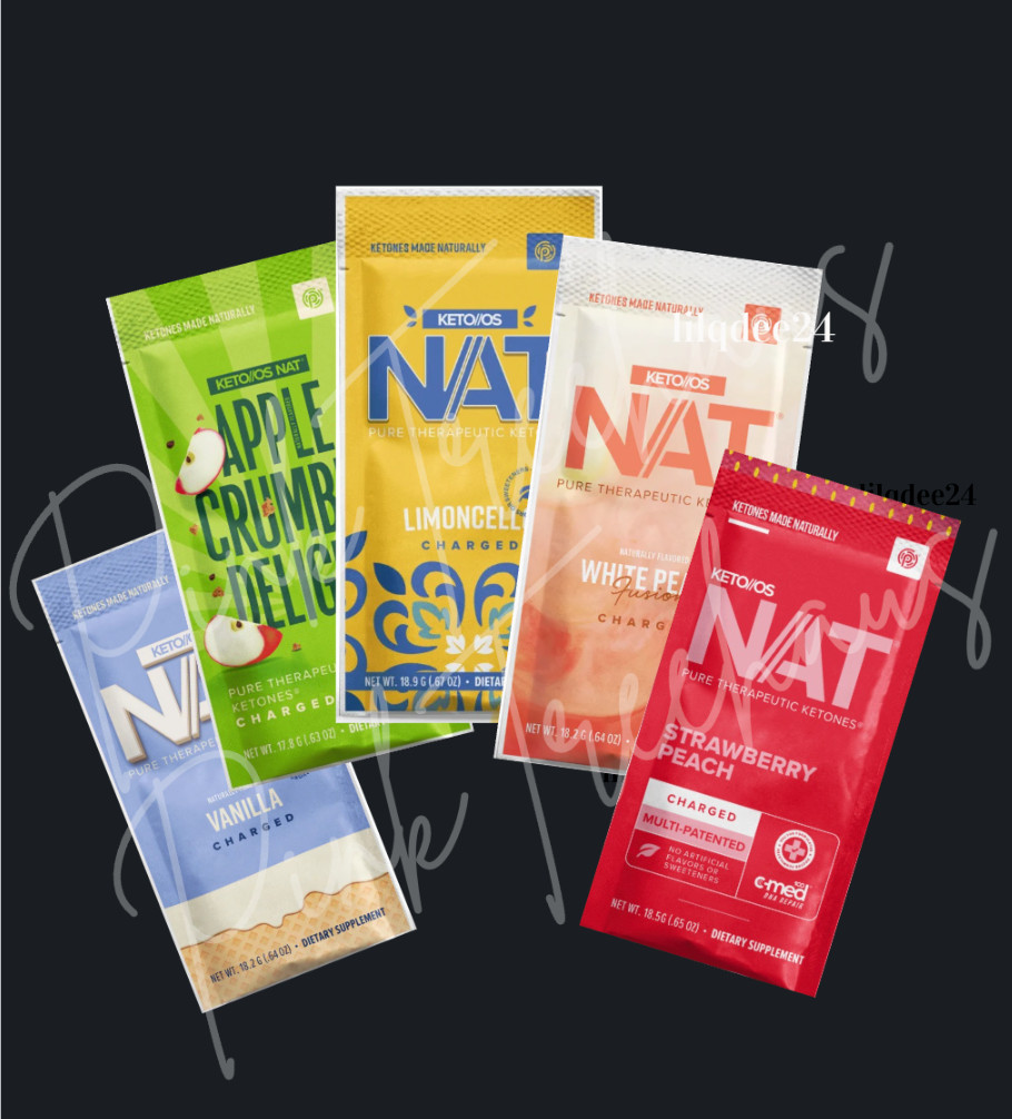 Pruvit Ketones Limoncello, Vanilla, Apple Charged 5 Pack! 2027 Free Shipping