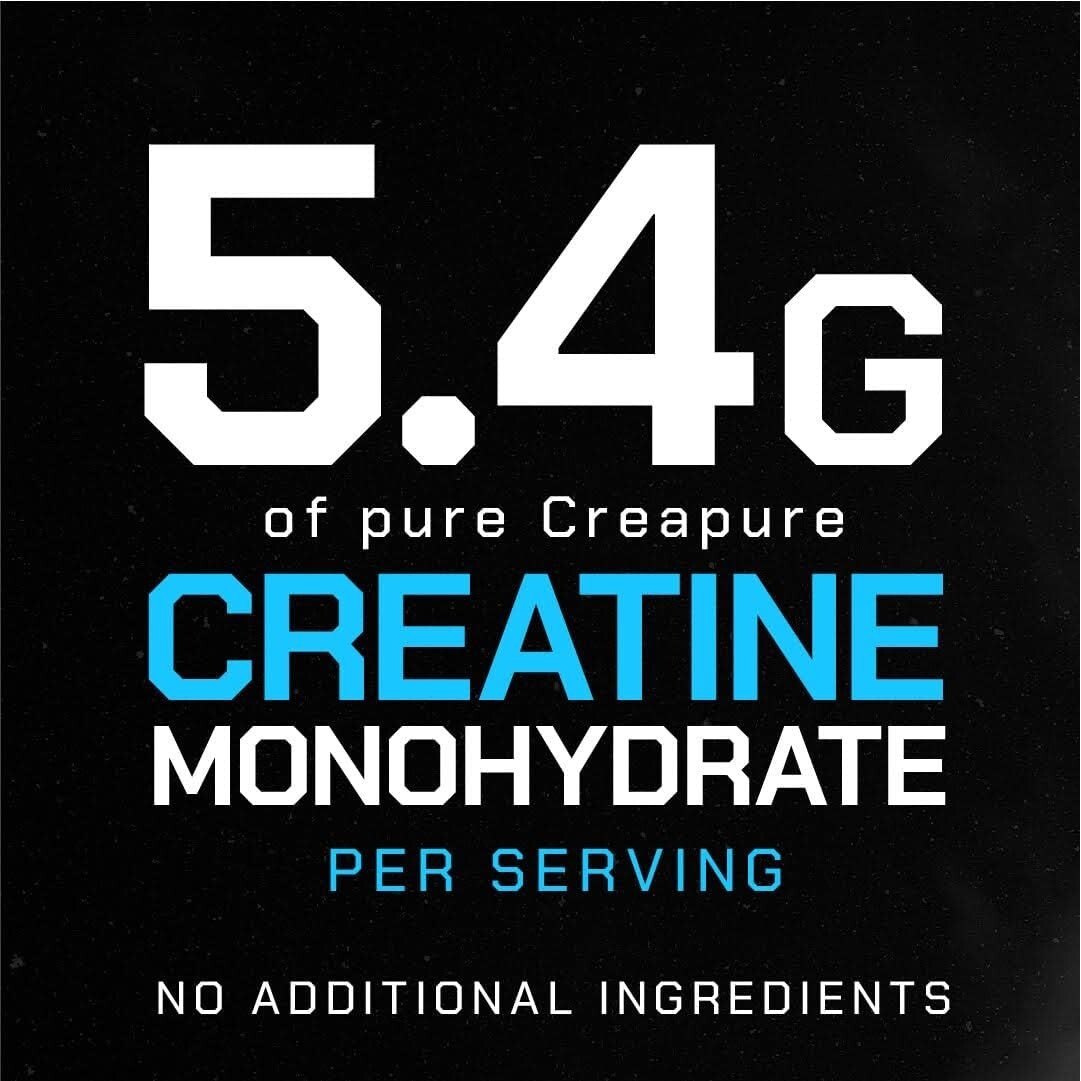 Premium Creatine Powder – 5400mg Pure – Muscle & Brain Health – 168 Servings